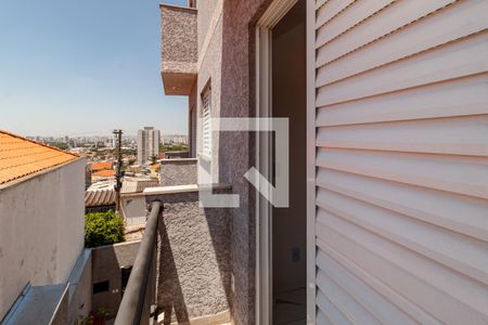 Varanda do Quarto de apartamento para alugar com 2 quartos, 55m² em Vila Maria Alta, São Paulo