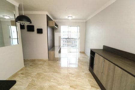 Sala de apartamento à venda com 2 quartos, 67m² em Vila Eldizia, Santo André