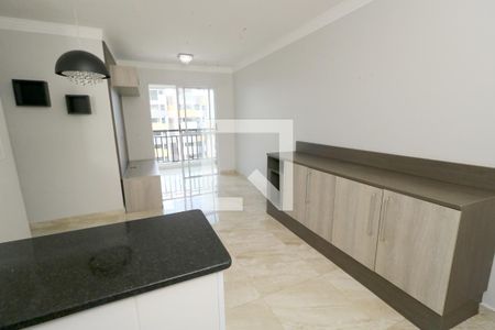 Sala de apartamento à venda com 2 quartos, 67m² em Vila Eldizia, Santo André