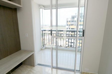 Varanda da Sala de apartamento à venda com 2 quartos, 67m² em Vila Eldizia, Santo André