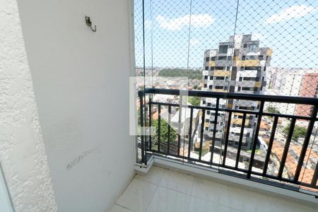 Varanda da Sala de apartamento à venda com 2 quartos, 67m² em Vila Eldizia, Santo André