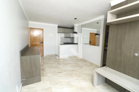 Sala de apartamento à venda com 2 quartos, 67m² em Vila Eldizia, Santo André