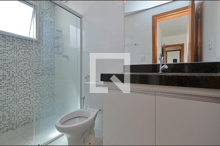 Banheiro Suíte de apartamento para alugar com 3 quartos, 90m² em Sagrada Família, Belo Horizonte