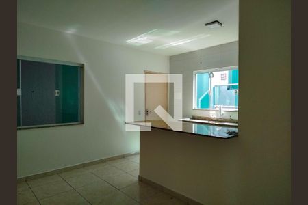 Sala com cozinha americana de apartamento para alugar com 2 quartos, 50m² em Vila Carrão, São Paulo