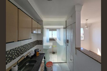 Cozinha de apartamento à venda com 2 quartos, 44m² em Jardim Las Vegas, Guarulhos