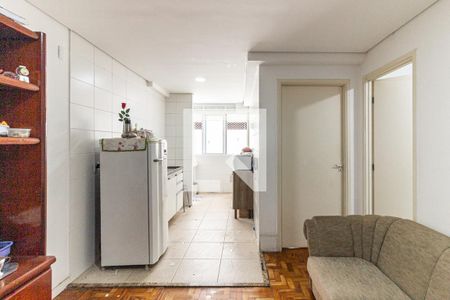 Sala de apartamento à venda com 1 quarto, 47m² em República, São Paulo