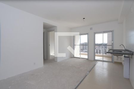 Sala e Cozinha de apartamento à venda com 2 quartos, 48m² em Vila Ema, São Paulo