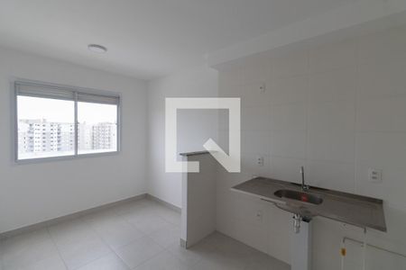 Sala e Cozinha de apartamento para alugar com 2 quartos, 32m² em Vila Nova Curuca, São Paulo
