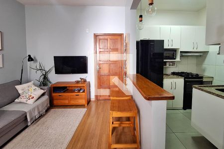 Sala de apartamento à venda com 1 quarto, 42m² em Icaraí, Niterói