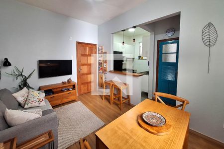 Sala de apartamento à venda com 1 quarto, 42m² em Icaraí, Niterói