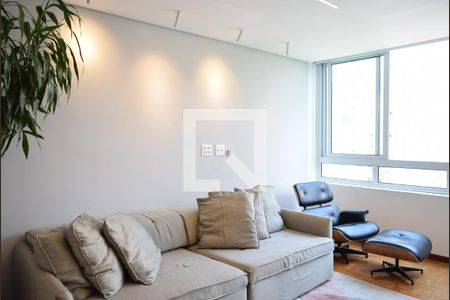 Sala de estar de apartamento para alugar com 2 quartos, 106m² em Jardim Paulista, São Paulo