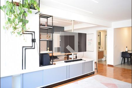 Sala de estar de apartamento para alugar com 2 quartos, 106m² em Jardim Paulista, São Paulo