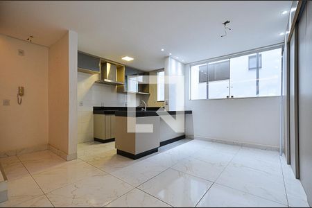 Sala Ambientes de apartamento à venda com 3 quartos, 111m² em Sagrada Família, Belo Horizonte