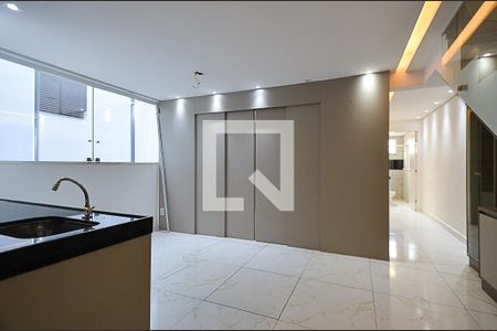 Sala Ambientes de apartamento à venda com 3 quartos, 111m² em Sagrada Família, Belo Horizonte