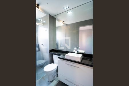 Banheiro da Suíte de apartamento para alugar com 2 quartos, 54m² em Jardim Gutierres, Sorocaba