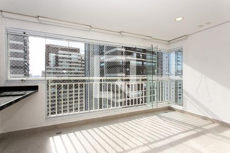 Varanda da Sala de apartamento para alugar com 3 quartos, 76m² em Tatuapé, São Paulo
