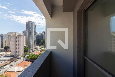Sacada de apartamento à venda com 1 quarto, 25m² em Vila Nova Conceição, São Paulo