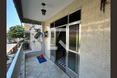 Varanda da Sala de apartamento para alugar com 2 quartos, 98m² em Méier, Rio de Janeiro