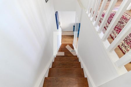 Escada de apartamento para alugar com 1 quarto, 60m² em Santa Cecilia, São Paulo