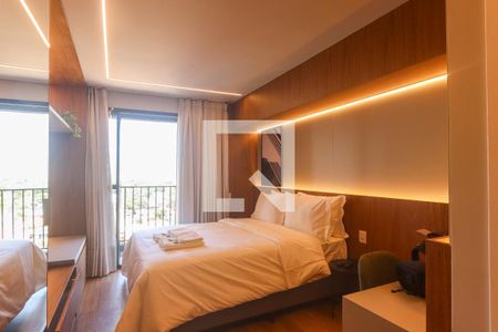 Quarto Suíte de kitnet/studio para alugar com 1 quarto, 24m² em Vila Olímpia, São Paulo