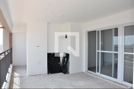 Detalhe - Varanda da Sala e Sala de Jantar de apartamento à venda com 4 quartos, 125m² em Vila Primavera, São Paulo