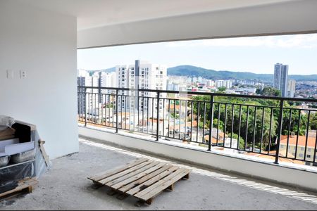 Detalhe - Varanda da Sala e Sala de Jantar de apartamento à venda com 4 quartos, 125m² em Vila Primavera, São Paulo