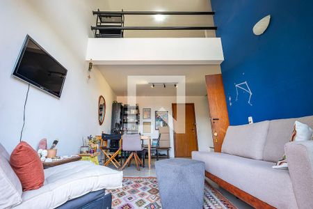 Sala/Cozinha de apartamento para alugar com 1 quarto, 50m² em Jardim America, São Paulo