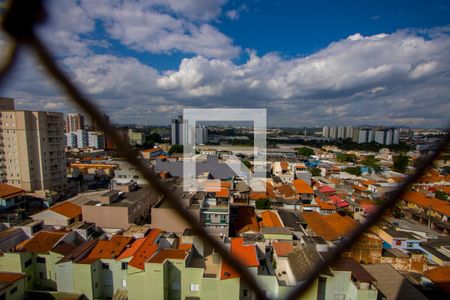 Vista da varanda de apartamento à venda com 3 quartos, 63m² em Vila Homero Thon, Santo André