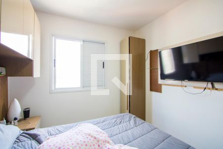 Quarto 1 de apartamento à venda com 3 quartos, 63m² em Vila Homero Thon, Santo André