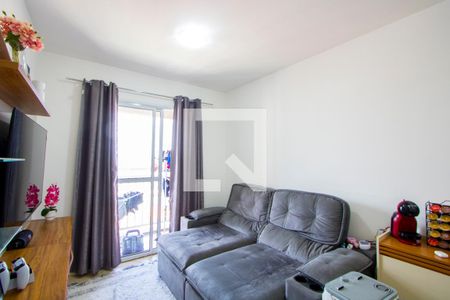 Sala de apartamento à venda com 3 quartos, 63m² em Vila Homero Thon, Santo André