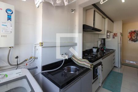 Cozinha e Área de Serviço de apartamento para alugar com 2 quartos, 57m² em Vila Milton, Guarulhos