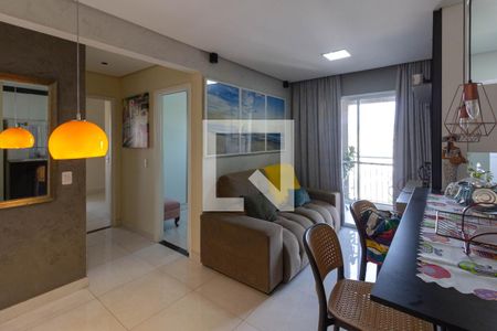 Sala de apartamento para alugar com 2 quartos, 57m² em Vila Milton, Guarulhos