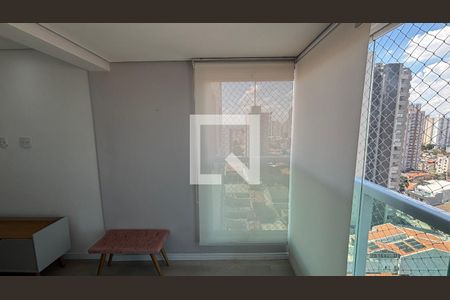 Sala - Salao de Festas - Varanda de apartamento para alugar com 2 quartos, 60m² em Jardim, Santo André