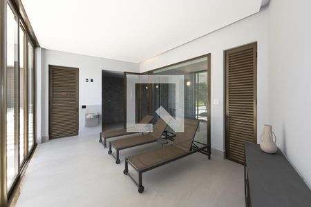 Área comum - Saúna de apartamento para alugar com 3 quartos, 142m² em Vila das Flores, Nova Lima