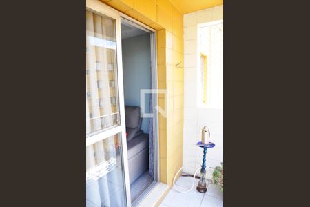 Detalhe - Varanda da Sala e Sala de Jantar de apartamento para alugar com 2 quartos, 50m² em Parque Monteiro Soares, São Paulo