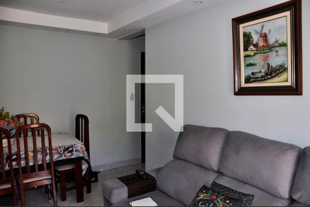 Detalhe - Sala e Sala de Jantar de apartamento para alugar com 2 quartos, 50m² em Parque Monteiro Soares, São Paulo