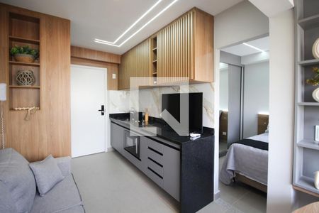 Sala de kitnet/studio para alugar com 1 quarto, 30m² em Vila Olímpia, São Paulo
