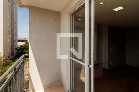 Varanda da Sala de apartamento para alugar com 2 quartos, 48m² em Jardim Brasil, São Paulo