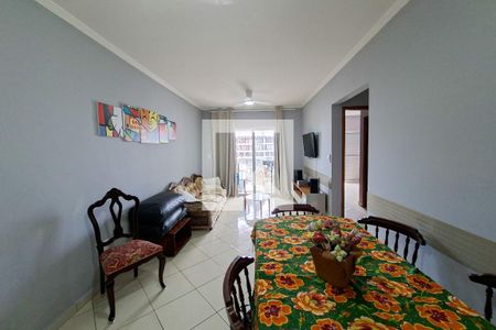 Sala de apartamento para alugar com 2 quartos, 100m² em Guilhermina, Praia Grande