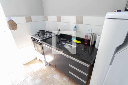 Sala/Cozinha de kitnet/studio para alugar com 1 quarto, 35m² em Guaratiba, Rio de Janeiro