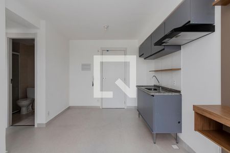Sala/ Cozinha de apartamento para alugar com 2 quartos, 36m² em Jardim Caravelas, São Paulo