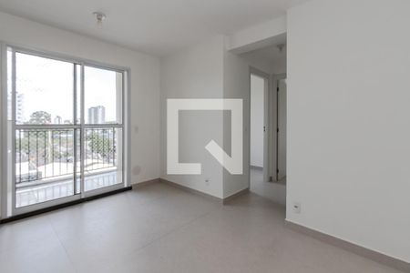 Sala/ Cozinha de apartamento para alugar com 2 quartos, 36m² em Jardim Caravelas, São Paulo