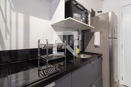 Sala/Cozinha de apartamento para alugar com 1 quarto, 34m² em Pinheiros, São Paulo