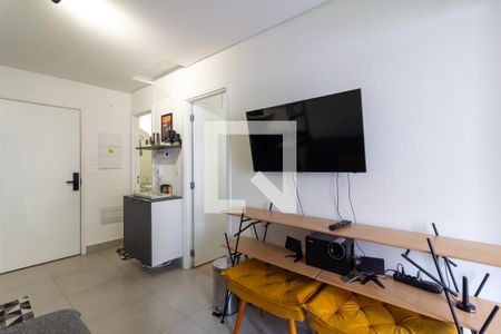 Sala/Cozinha de apartamento para alugar com 1 quarto, 34m² em Pinheiros, São Paulo