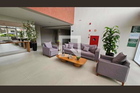 Hall de entrada de apartamento para alugar com 2 quartos, 58m² em Vila Lucy, Goiânia