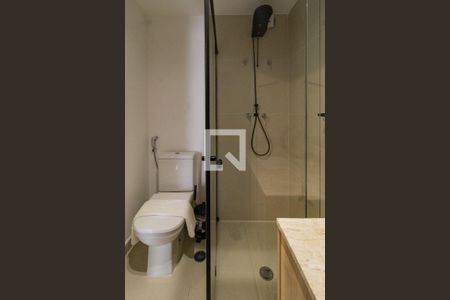 Banheiro de kitnet/studio à venda com 1 quarto, 30m² em Pompeia, São Paulo