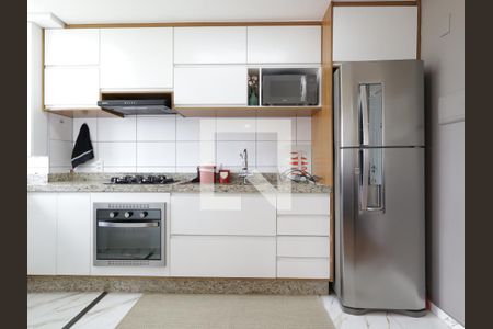 Cozinha de apartamento à venda com 2 quartos, 40m² em Parque Reboucas, São Paulo
