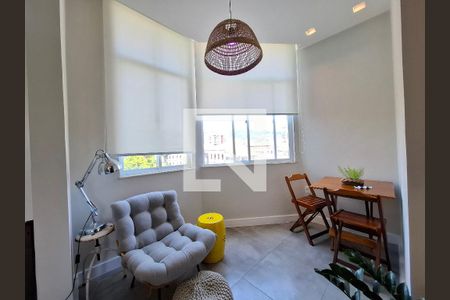 Sala de apartamento para alugar com 1 quarto, 45m² em Flamengo, Rio de Janeiro