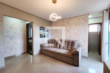 Sala  de apartamento à venda com 2 quartos, 88m² em Vila Luiz Casa, São Bernardo do Campo