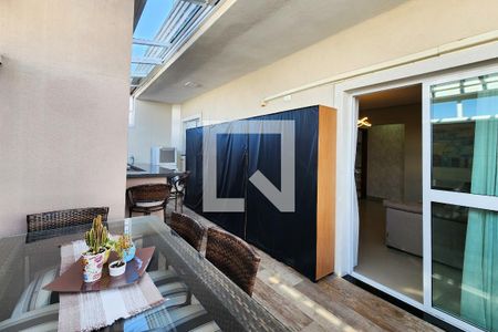 Varanda  de apartamento à venda com 2 quartos, 88m² em Vila Luiz Casa, São Bernardo do Campo